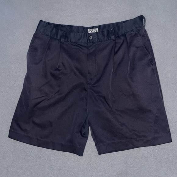 Izod Shorts Mens Adult 36 Blue‎ Golf Lightweight Logo Casual Pockets - Picture 1 of 5